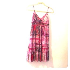 ABS Pink Pattern Dress